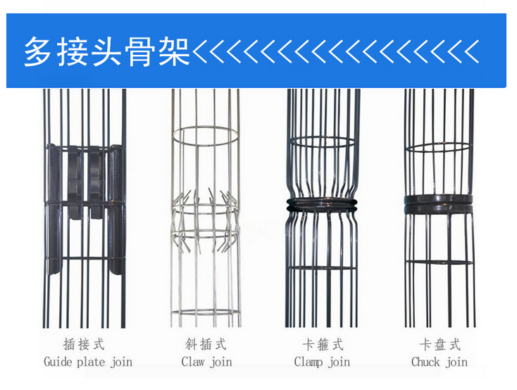 多接頭除塵骨架